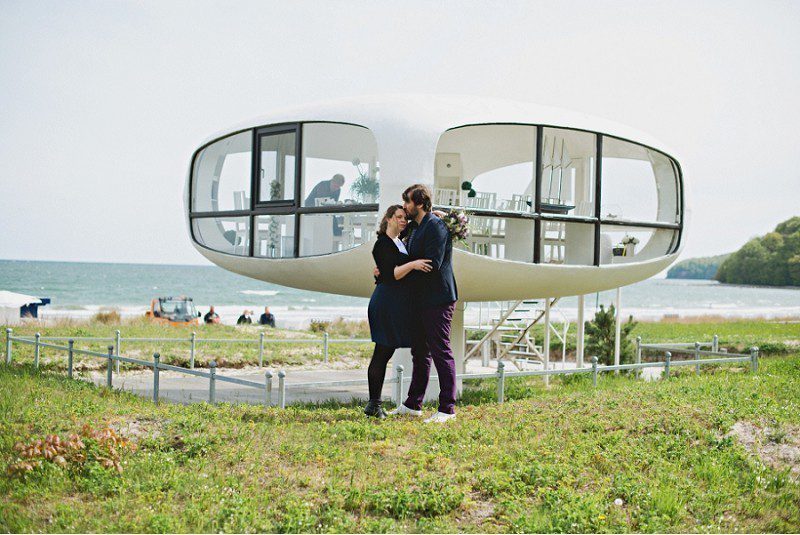 Heiraten im Rettungsturm in Binz auf Rügen - Hochzeitsshooting - Hochzeitsfotografie 15