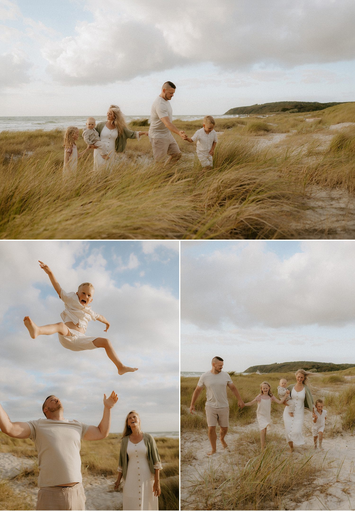 Ein Fotoshooting am Meer auf der Insel Hiddensee.